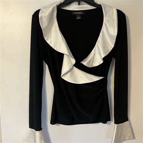 white house black market metallic twist neck top|white house black market blouse.